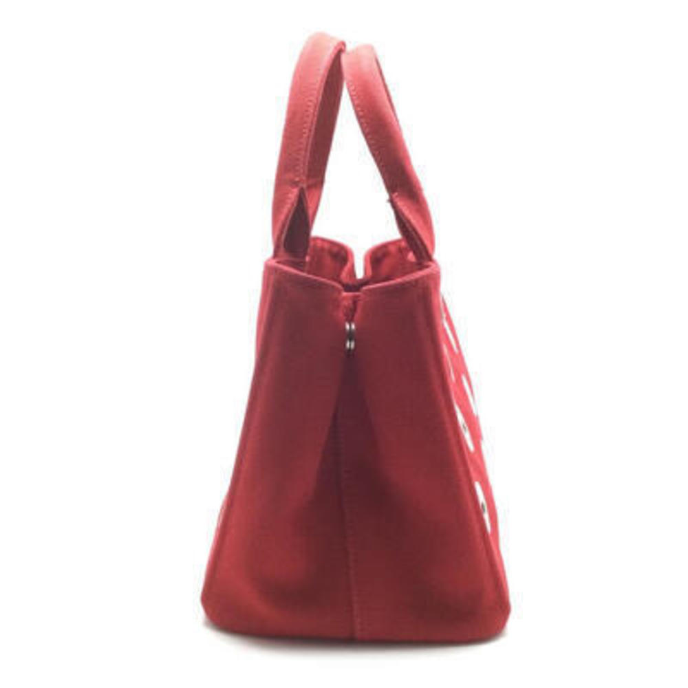 Prada 2WAY Punching Studs Red Handbag Kanapa